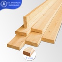 CCA Decking ไม้ระแนงสนไสเรียบมุมกลม 1.5'' × 4'' × 3 เมตร (28มม.×96มม.×3ม.)