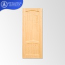 Pine Door ประตูไม้สนรัสเซีย 2 ลูกฟัก ช่องโค้ง 700มม. x 2000มม. x 40(10)มม.