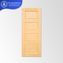 Pine Door ประตูไม้สนรัสเซีย 4 ลูกฟัก ช่องขวาง 600มม. x 2000มม. x 40(30)มม.